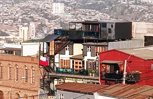 Valparaiso Apartment | Apart Hotel Jagui Haus Departamentos tipo Loft y Hermosa Terraza con vista al Mar