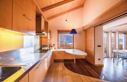 Castello-Molina di Fiemme Apartment | Apartment "La Pratolina Attico" with Mountain View & Balcony
