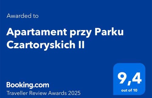 Pulawy Apartment | Apartament przy Parku Czartoryskich II - Faktury VAT - parking