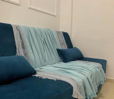 Maracana Apartment | Apartamento à beira da praia em Praia Grande - todo equipado