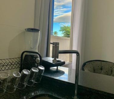 Maracana Apartment | Apartamento à beira da praia em Praia Grande - todo equipado
