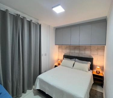 Canto do Forte Apartment | Apartamento, 1 dorm, Churrasqueira, Praia Grande