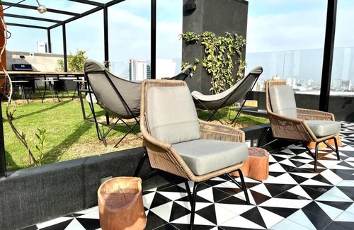 San Isidro Centro Financiero Apartment | Apartamento con piscina en San Isidro