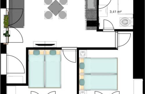 Teplicka nad Vahom Apartment | Apartman Ella
