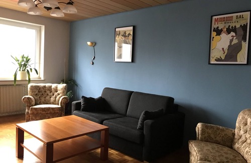 Weiden in der Oberpfalz Apartment | Apartment 'Business' with Sea View, Balcony and Wi-Fi