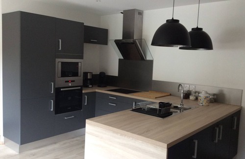 Saint-Jacques-des-Blats Apartment | Apartment with terrace sleeps 6.