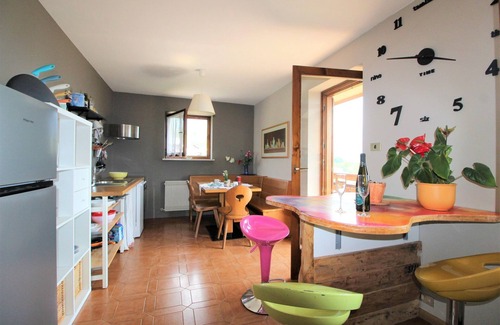 Carano Apartment | Apartment in Cavalese with Dolomites View