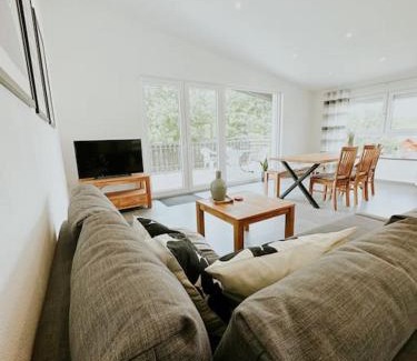 Mainz-Bingen Apartment | Apartment 100 qm im Weindorf - Balkon/Garage