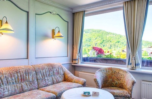 Riezlern House | Apartment 108 Akelei living / sleeping. Holiday bungalow - Almhof Rupp