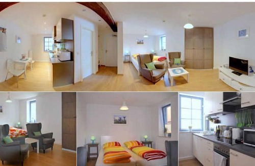 Erfurt Old Town Apartment | Apartment 2 Yarrow/1st floor maisonette - Holiday apartments in the house Zur güldenen