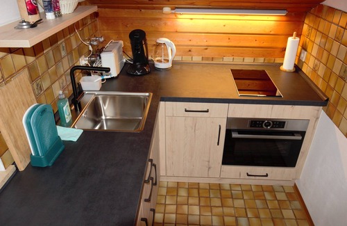 Aufham Apartment | Apartment Alpenblick 50sqm, 1 bedroom, fireplace, balcony