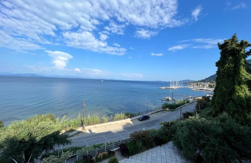 Benitses Apartment | Apartment 'Amaranth Rose' with Private Garden, Wi-Fi and Air Conditioning