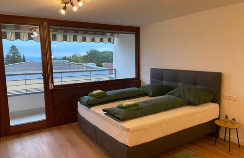 Waggershausen Apartment | Apartment Bergpanorama mit wunderschönem Alpenpanorama und Indoor-Pool
