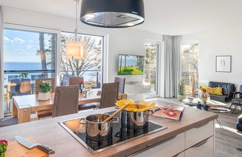 Vorpommern-Greifswald District Apartment | Apartment cliff edge with penthouse flair - oasis on the lagoon - cliff edge 7-12