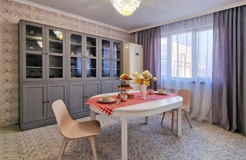 Almaty Apartment | Apartment complex Arbat,one bedroom studio apartment with mountain views