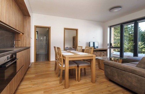 Chodov Apartment | Apartment Temari 4 just 50 m from slopes of Klinovec Ski Resort in Ore Mountain