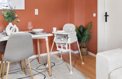 Konigstein an der Elbe Apartment | Apartment im Zentrum mit Stellplatz und Festungsblick