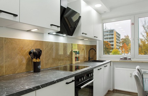 Neuburg Apartment | Apartment 'Neuburg 7 - New' with Balcony and Wi-Fi