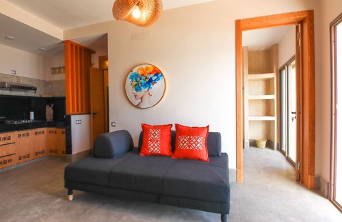 Taghazout Apartment | Apartment-Deluxe-Mobility bath-Ocean view-Yan by Cormoran