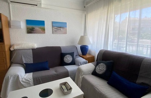 Colonia Sant Jordi Apartment | Apartment 'Can Pep' with Balcony, Wi-Fi and Air Conditioning