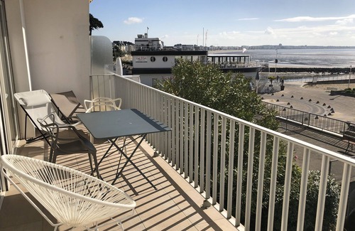 Le Pouliguen Apartment | Apartment facing the sea, Nau Beach