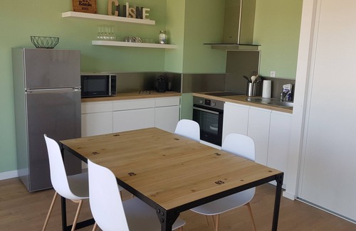 Binic Apartment | Apartment facing the sea 30 meters from the beach!
