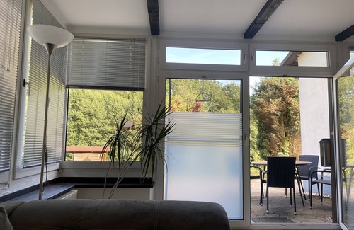 Meinerzhagen Apartment | Apartment 'Ferienwohnung Ebbebach' with Private Terrace