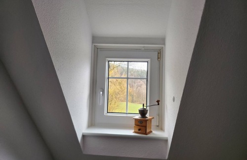 Waltersdorf Apartment | Apartment 'Ferienwohnung Auf Der Heide' with Shared Terrace, Shared Garden and Wi-Fi