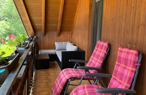 Kirchzarten Apartment | Apartment 'Ferienwohnung Lavendel' with Mountain View, Shared Terrace and Wi-Fi