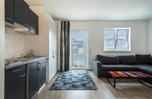 Reutin Apartment | Apartment “Ferienwohnung Eyrich OG” near Lake Constance with Wi-Fi, Terrace & Garden