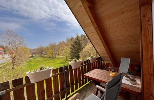 Tanne Apartment | Apartment 'Ferienwohnung Hexenstube 1' with Balcony and Wi-Fi