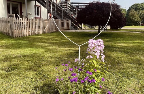 Sababurg Apartment | Apartment 'Grimmstube' with Private Terrace, Shared Garden and Wi-Fi