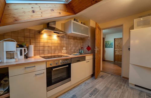 Bad Kohlgrub Apartment | Apartment 'Haus im Oberland - Fewo Berg' with Mountain View, Balcony and Wi-Fi