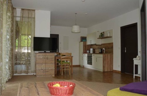 Burg-Kauper Apartment | Apartment hayloft/straw chamber - Spreewaldscheune am Fließ-Ferienwohnungen am