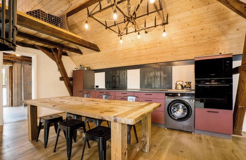 Großthiemig Apartment | Apartment 'Heuboden' with private sauna session