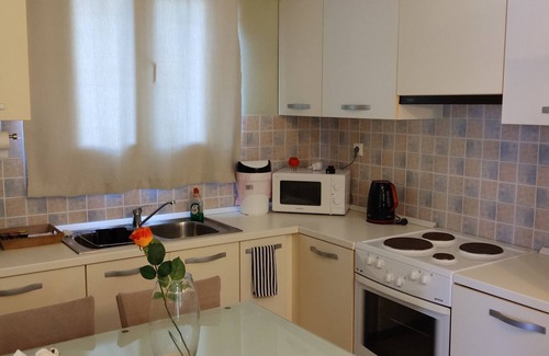Panteli Apartment | Apartment In A Hotel 'Anemi Leros 3' with Sea View, Wi-Fi and Air Conditioning