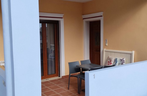 Panteli Apartment | Apartment In A Hotel 'Anemi Leros 3' with Sea View, Wi-Fi and Air Conditioning