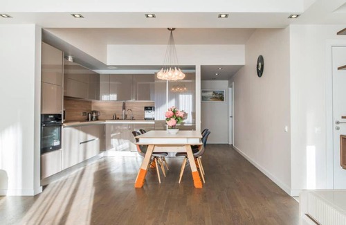 Jurmala Apartment | Apartment in Designer Building near Sea, City Center and Dzintari Park