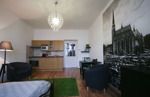 Pilsen Apartment | Apartment in the only "high-rise" in Pilsen