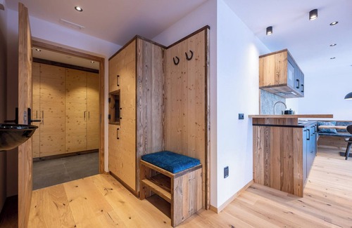 Castelrotto Apartment | Apartment Ladinser Hof Sternenhimmel with Mountain View & Private Terrace