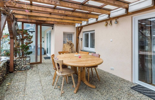 Engen Apartment | Apartment “Mathilde Wohnung Unten” in Rural Area near Lake Constance with Wi-Fi