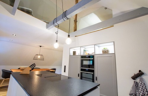 Brilon Apartment | Apartment 'Michels Mühle - Pitt Sin Atelier' with Private Terrace, Private Garden and Wi-Fi
