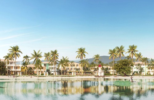 Sainte-Anne Apartment | Apartment Mimosa (500 m from the Pointe Marin BEACH, with SWIMMING POOL)