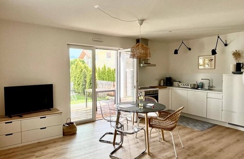 Feldwies Apartment | Apartment near the beach, 75sqm, 2 separate bedrooms, terrace