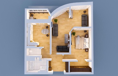 Tsentralny District Apartment | Apartment near water park