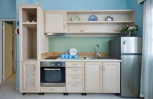 Diafani Apartment | Apartment 'No 1' with Sea View, Wi-Fi and Air Conditioning