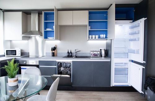 West Bromwich Apartment | Apartment-One Bedroom with Parking-Deluxe-Valley v