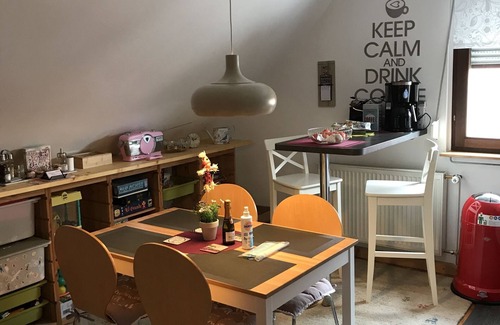 Ubstadt-Weiher Apartment | Apartment-Private Bathroom-Balcony-OG