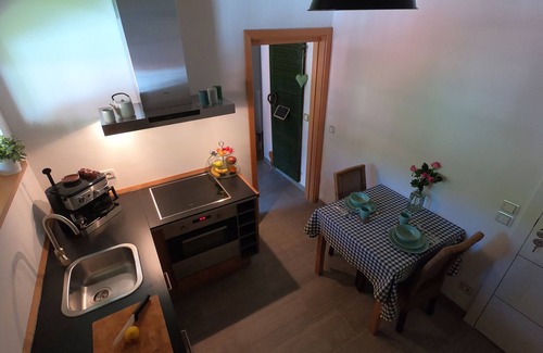 Bergen Apartment | Apartment Schellenberg 20 exklusiv ausgestattet im 1.OG mit extra Schlafzimmer, Terrasse