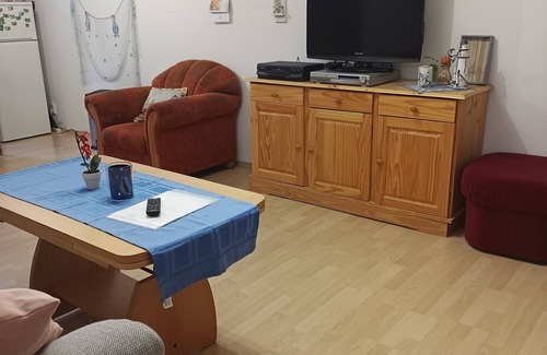 Krienke Apartment | Apartment 'Schiemann' with Private Terrace, Private Garden and Wi-Fi
